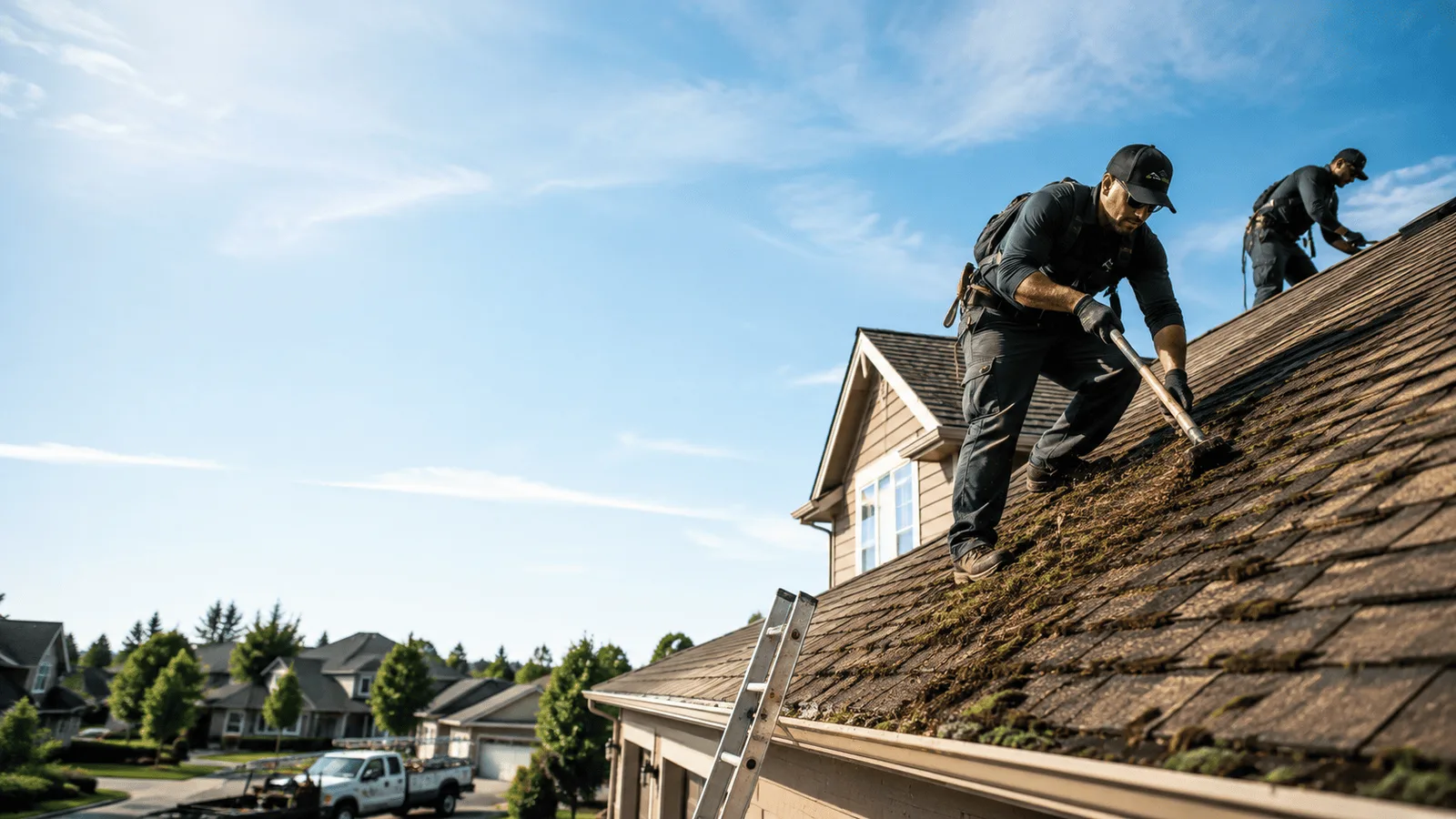 Roof Moss Removal in Grandin, ND near me
